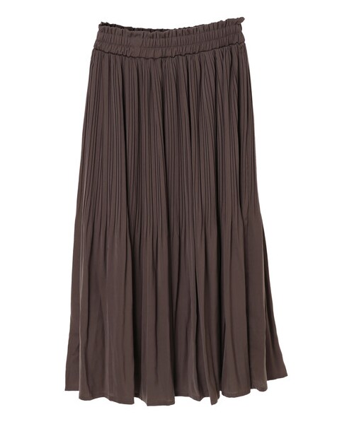 Green　Parks（グリーンパークス）の「・RAY CASSIN ケシプリーツサテンスカート（スカート・アイボリー/グレー/モカ/ブルー・F）」の19枚目の写真