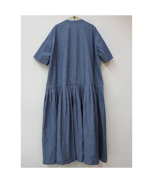 homspun C/LシャンブレーローウエストタックOP homspun（ホームスパン）の「**再入荷** homspun ホームスパン