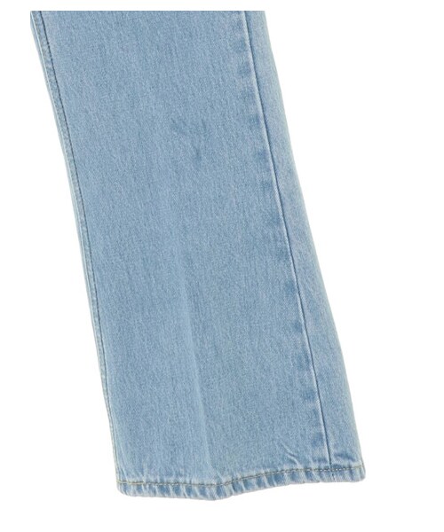 earth music&ecology（アースミュージックアンドエコロジー）の「Lee×earthフレアパンツ（パンツ・ライトインディゴ/ダークインディゴ・S/M/L）」の19枚目の写真