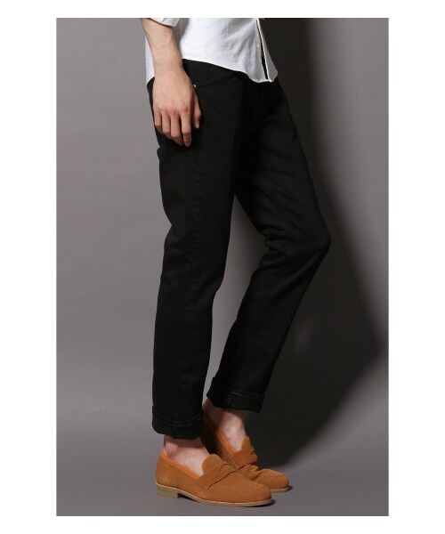 Lee（リー）の「LEE×JOURNAL STANDARD/リー別注スキニーツイルパンツ（パンツ・メンズ・ブラック/カーキ・28/30/32）」の4枚目の写真