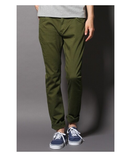 Lee（リー）の「LEE×JOURNAL STANDARD/リー別注スキニーツイルパンツ（パンツ・メンズ・ブラック/カーキ・28/30/32）」の16枚目の写真
