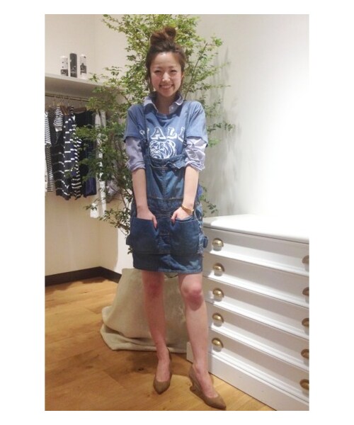 Deuxieme Classe（ドゥーズィエムクラス）の「YALE VINTAGE BULL T（カットソー・Ｔシャツ・レディース・ブラック/ブルー A・フリー）」の16枚目の写真