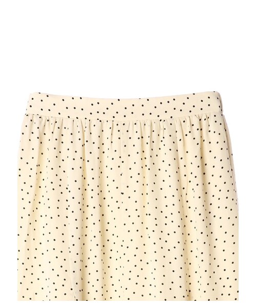 earth music&ecology（アースミュージックアンドエコロジー）の「綺麗フレアスカート(パターン)（スカート・ブラック/ピンク/ドット/フラワーブラック/フラワー/ドットブラック・F）」の22枚目の写真