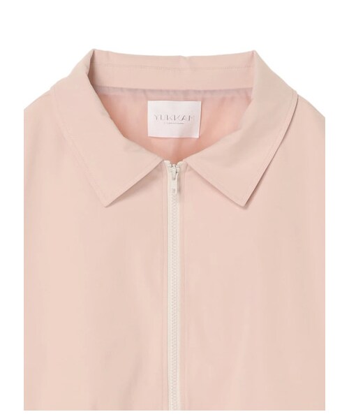 E hyphen world gallery（イーハイフンワールドギャラリー）の「【先行予約】裾切替えブルゾン（ジャケット/アウター・ピンク/ミント/ライトブルー・F）」の15枚目の写真