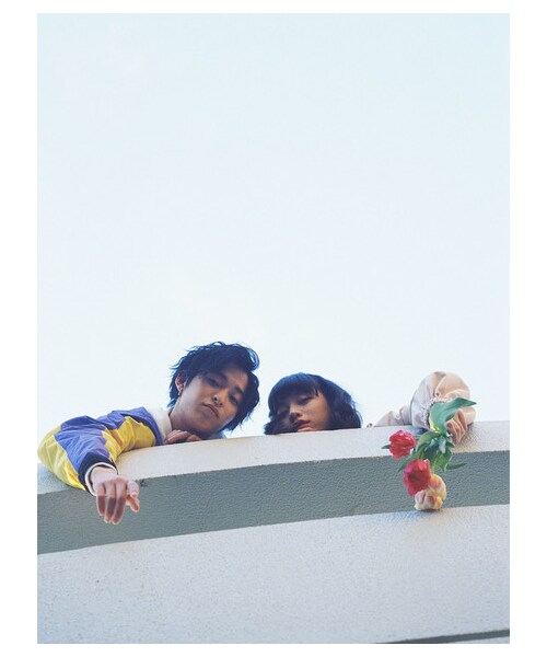 E hyphen world gallery（イーハイフンワールドギャラリー）の「【先行予約】裾切替えブルゾン（ジャケット/アウター・ピンク/ミント/ライトブルー・F）」の4枚目の写真