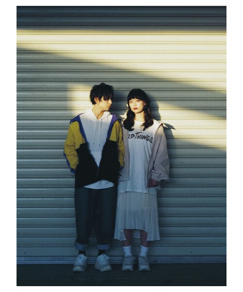 E hyphen world gallery（イーハイフンワールドギャラリー）の「【先行予約】裾切替えブルゾン（ジャケット/アウター・ピンク/ミント/ライトブルー・F）」の12枚目の写真