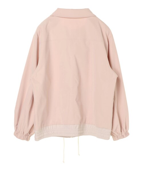 E hyphen world gallery（イーハイフンワールドギャラリー）の「【先行予約】裾切替えブルゾン（ジャケット/アウター・ピンク/ミント/ライトブルー・F）」の14枚目の写真