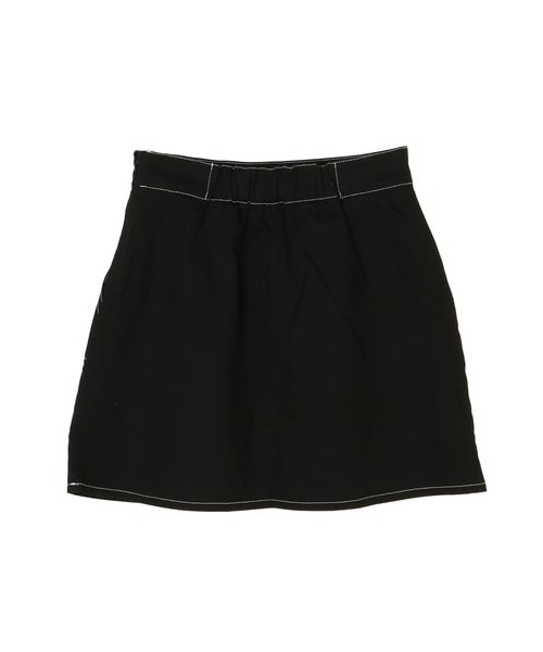 E hyphen world gallery（イーハイフンワールドギャラリー）の「ツイルベイカーミニスカート（スカート・アイボリー/ブラック/ピンク・F）」の14枚目の写真