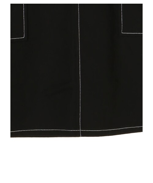 E hyphen world gallery（イーハイフンワールドギャラリー）の「ツイルベイカーミニスカート（スカート・アイボリー/ブラック/ピンク・F）」の17枚目の写真