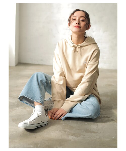 E hyphen world gallery（イーハイフンワールドギャラリー）の「【先行予約】Lee フレアパンツ（パンツ・ライトインディゴ/ミディアムインディゴ・S/M）」の5枚目の写真