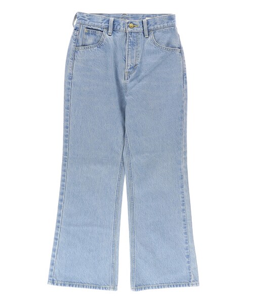 E hyphen world gallery（イーハイフンワールドギャラリー）の「【先行予約】Lee フレアパンツ（パンツ・ライトインディゴ/ミディアムインディゴ・S/M）」の21枚目の写真