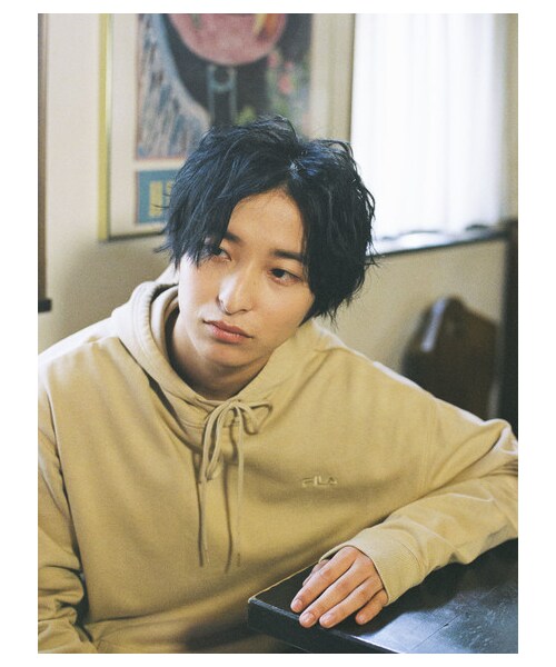 E hyphen world gallery（イーハイフンワールドギャラリー）の「【FILA】プルパーカー（トップス・ピンク/ベージュ/グリーン・F）」の12枚目の写真