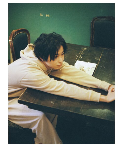 E hyphen world gallery（イーハイフンワールドギャラリー）の「【FILA】プルパーカー（トップス・ピンク/ベージュ/グリーン・F）」の10枚目の写真