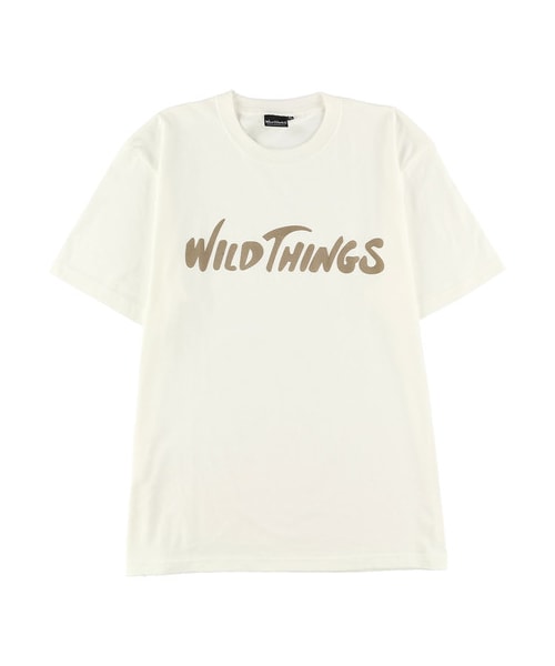 E hyphen world gallery（イーハイフンワールドギャラリー）の「【先行予約】Ehwg×WILD THINGS別注Tシャツ（トップス・オフホワイト/チャコールグレー/カーキ/ラベンダー・F）」の8枚目の写真