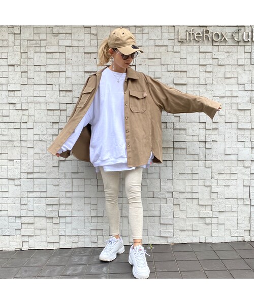 no brand(ノーブランド)の「チノシャツJK「チーちゃん」(シャツ/ブラウス・レディース・その他)」の2枚目の写真