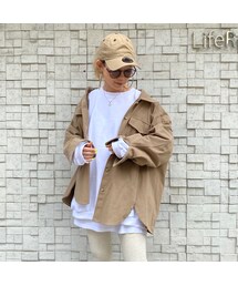 no brand | チノシャツJK｢チーちゃん｣(シャツ/ブラウス)