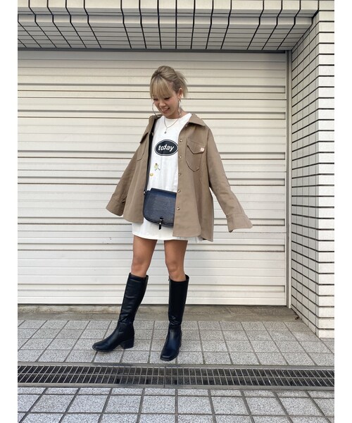 no brand(ノーブランド)の「チノシャツJK「チーちゃん」(シャツ/ブラウス・レディース・その他)」の4枚目の写真
