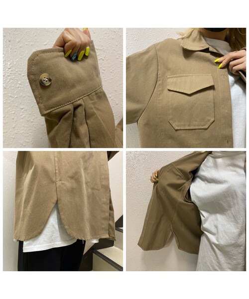 no brand(ノーブランド)の「チノシャツJK「チーちゃん」(シャツ/ブラウス・レディース・その他)」の9枚目の写真