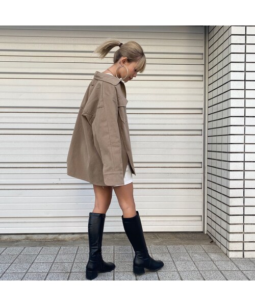 no brand(ノーブランド)の「チノシャツJK「チーちゃん」(シャツ/ブラウス・レディース・その他)」の5枚目の写真