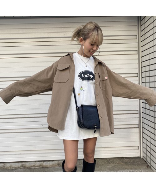 no brand(ノーブランド)の「チノシャツJK「チーちゃん」(シャツ/ブラウス・レディース・その他)」の3枚目の写真
