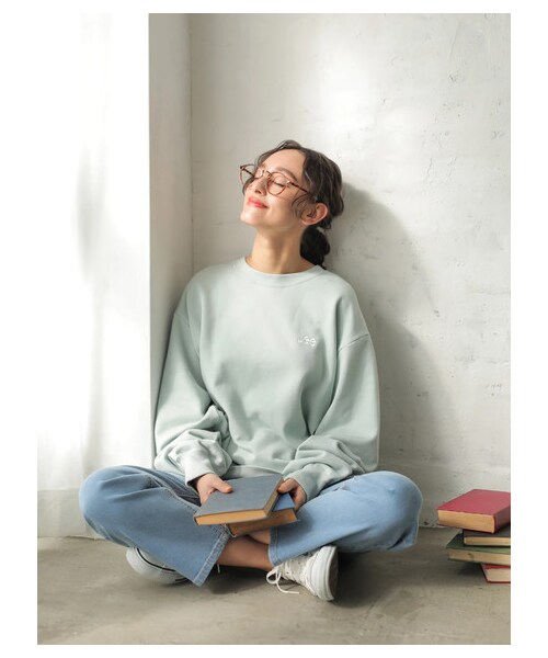 E hyphen world gallery(イーハイフンワールドギャラリー)の「デニムストレートパンツ(パンツ・インディゴ/ライトインディゴ/ブラックインディゴ・S/M)」の5枚目の写真