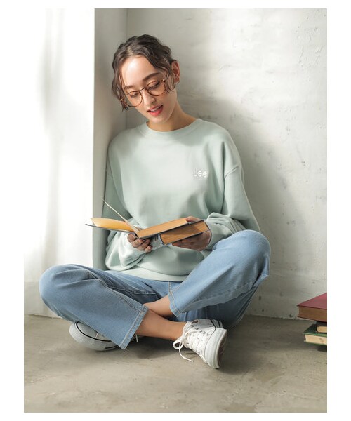 E hyphen world gallery(イーハイフンワールドギャラリー)の「デニムストレートパンツ(パンツ・インディゴ/ライトインディゴ/ブラックインディゴ・S/M)」の3枚目の写真