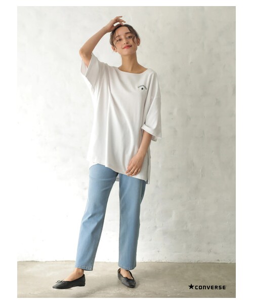 E hyphen world gallery(イーハイフンワールドギャラリー)の「デニムストレートパンツ(パンツ・インディゴ/ライトインディゴ/ブラックインディゴ・S/M)」の12枚目の写真