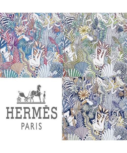 Hermes エルメス の Hermes 壁紙 エルメス Animaux Camoufles 1ロール 10m インテリアアクセサリー Wear