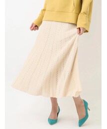 YECCA VECCA | 透かし編みニットスカート(スカート)