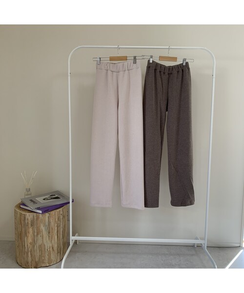 no brand(ノーブランド)の「イージーニットパンツ(その他パンツ・レディース・その他)」の7枚目の写真