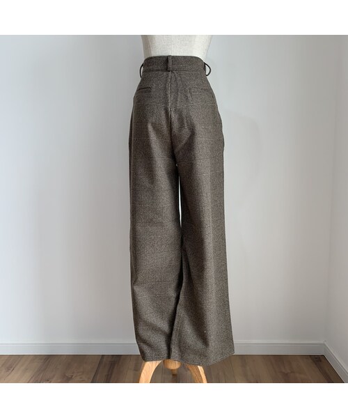 no brand（ノーブランド）の「チェックタックパンツ（その他パンツ・レディース・その他）」の8枚目の写真