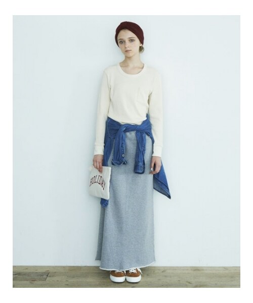 HOLIDAY(ホリデイ)の「【予約商品】COLLEGE CLUCH BAG(バッグ・レディース・BURGUNDY/BLACK/NAVY・ONE SIZE)」の4枚目の写真