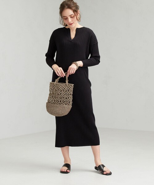 新品！グリーンレーベルリラクシング　シンプルリフトワンピース セール】【結論シリーズ】シンプルリフトワンピース -UVカット