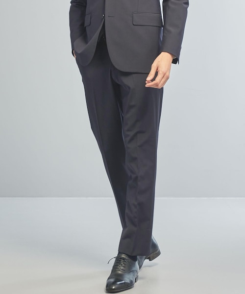 グリーンレーベルリラクシング　ワークトリップアウトフィッツ　パンツスーツ　ブルー WORK TRIP OUTFITS GREEN LABEL RELAXING（ワークトリップアウト