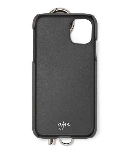 ajew（エジュー）の「ajew / エジュー/ 【ひも付き】iPhone 11（アクセサリー・BLACK/GREY/PINK/BEIGE/BLUE・00）」の3枚目の写真