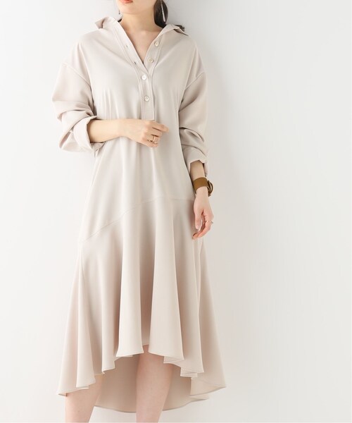 Noble（ノーブル）の「アシメトリーラインシャツワンピース◇（）」 - WEAR