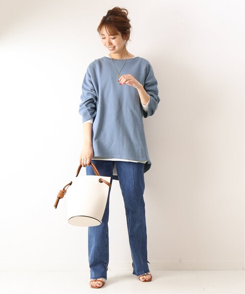 Spick and Span 裏毛BACKスリット Spick & Span（スピックアンドスパン）の「≪予約≫裏毛BACKスリット2