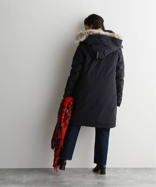   / ダウンジャケット/S/ナイロン/RED/無地/6555L/ELLESMERE PARKA JOURNAL STANDARD（ジャーナルスタンダード）の「【CANADA GOOSE