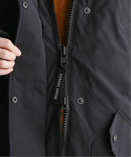 JOURNAL STANDARD（ジャーナルスタンダード）の「【CANADA GOOSE/カナダグース】 6555L ELLESMERE PARKA：ダウンジャケット（その他・XS/S/M/ブラック）」の20枚目の写真
