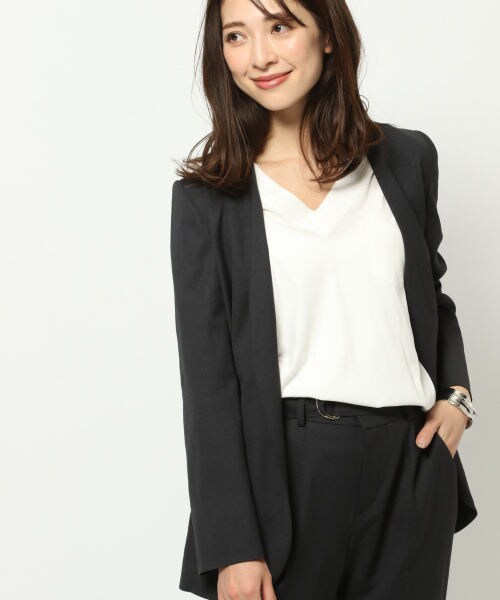 BARNYARDSTORM（バンヤードストーム）の「≪WEB先行予約≫シェルタリングジャケット（ジャケット/アウター・オフホワイト/ブラック）」の13枚目の写真