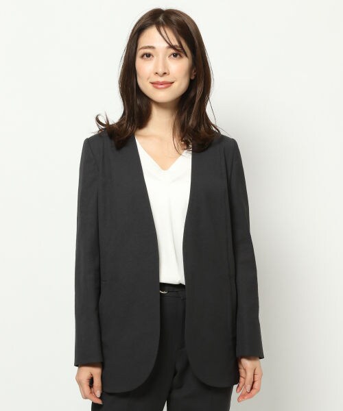 BARNYARDSTORM（バンヤードストーム）の「≪WEB先行予約≫シェルタリングジャケット（ジャケット/アウター・オフホワイト/ブラック）」の14枚目の写真