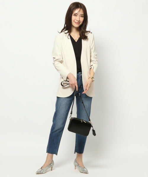 BARNYARDSTORM（バンヤードストーム）の「≪WEB先行予約≫シェルタリングジャケット（ジャケット/アウター・オフホワイト/ブラック）」の3枚目の写真