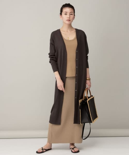 Curensology（カレンソロジー）の「コットンリブタイトスカート