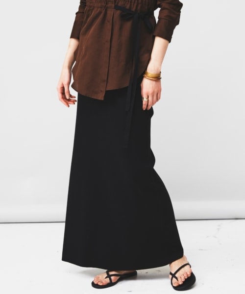 Curensology（カレンソロジー）の「コットンリブタイトスカート