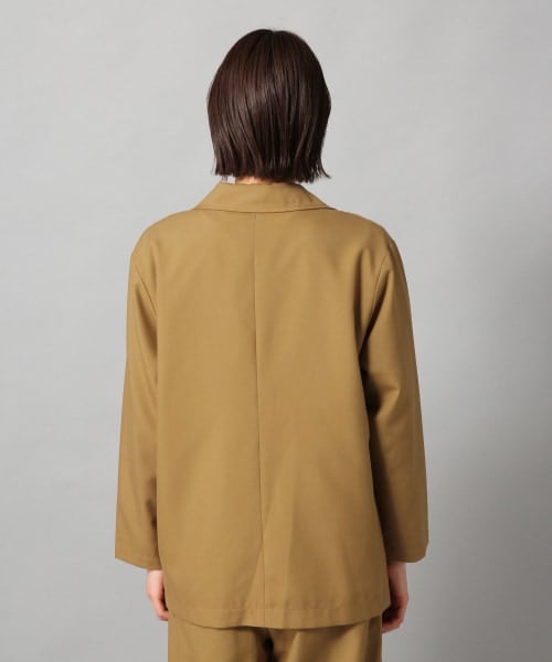 LOWRYS FARM（ローリーズファーム）の「ＴＲジャケット（ジャケット/アウター・アイボリー/ブラウン/ブルー）」の10枚目の写真