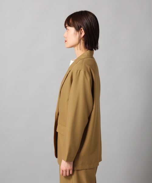 LOWRYS FARM（ローリーズファーム）の「ＴＲジャケット（ジャケット/アウター・アイボリー/ブラウン/ブルー）」の9枚目の写真