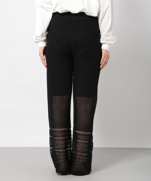 PAGEBOY（ページボーイ）の「レースアミニットパンツ（パンツ・ブラック/テラコッタ）」の10枚目の写真