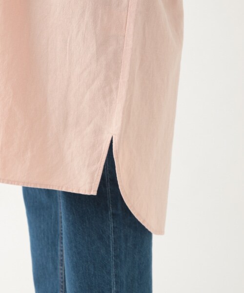 studio CLIP（スタディオクリップ）の「《days》“ナチュしわ”チュニックワンピース（ワンピース/ドレス・ライトピンク/ライトベージュ/ライトグリーン）」の11枚目の写真