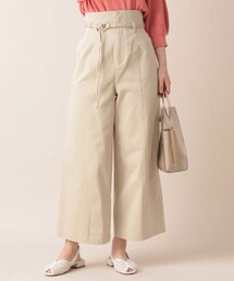 mysty woman | バックレースアップワイドパンツ(パンツ)