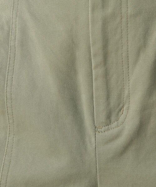 mysty woman（ミスティウーマン）の「バックレースアップワイドパンツ（パンツ・エクリュ/カーキ）」の12枚目の写真